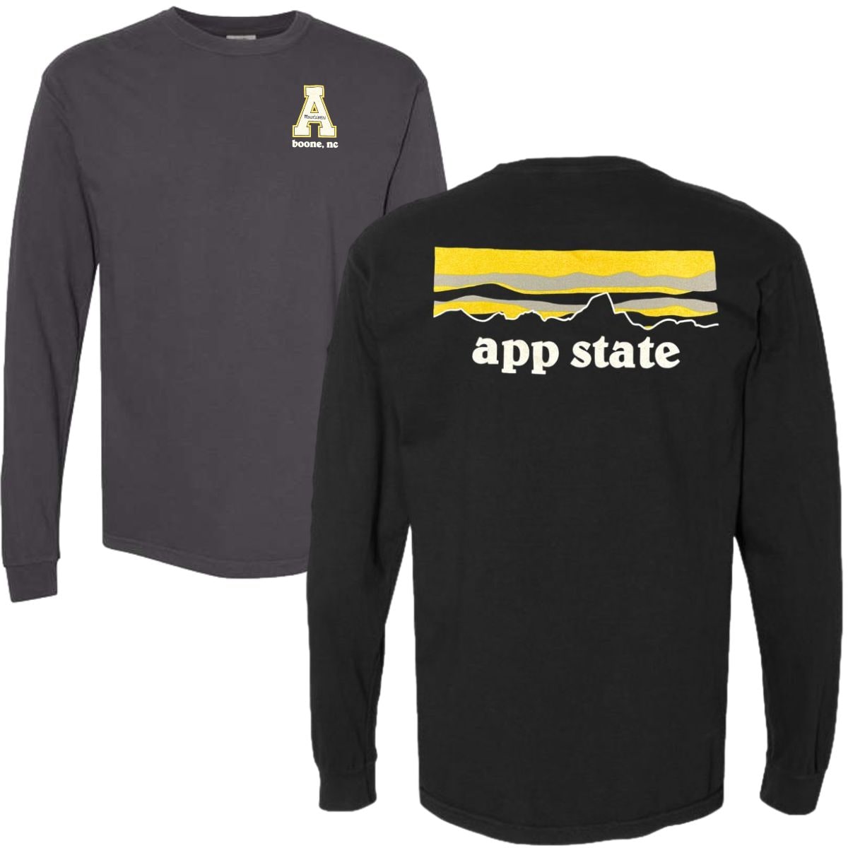 Men’s Appalachian State Crewneck Black/Yellow Mens Size purchases Medium